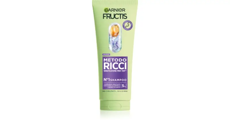 Fructis Metodo Ricci shampoo idratante per attivare i riccioli 200 ml