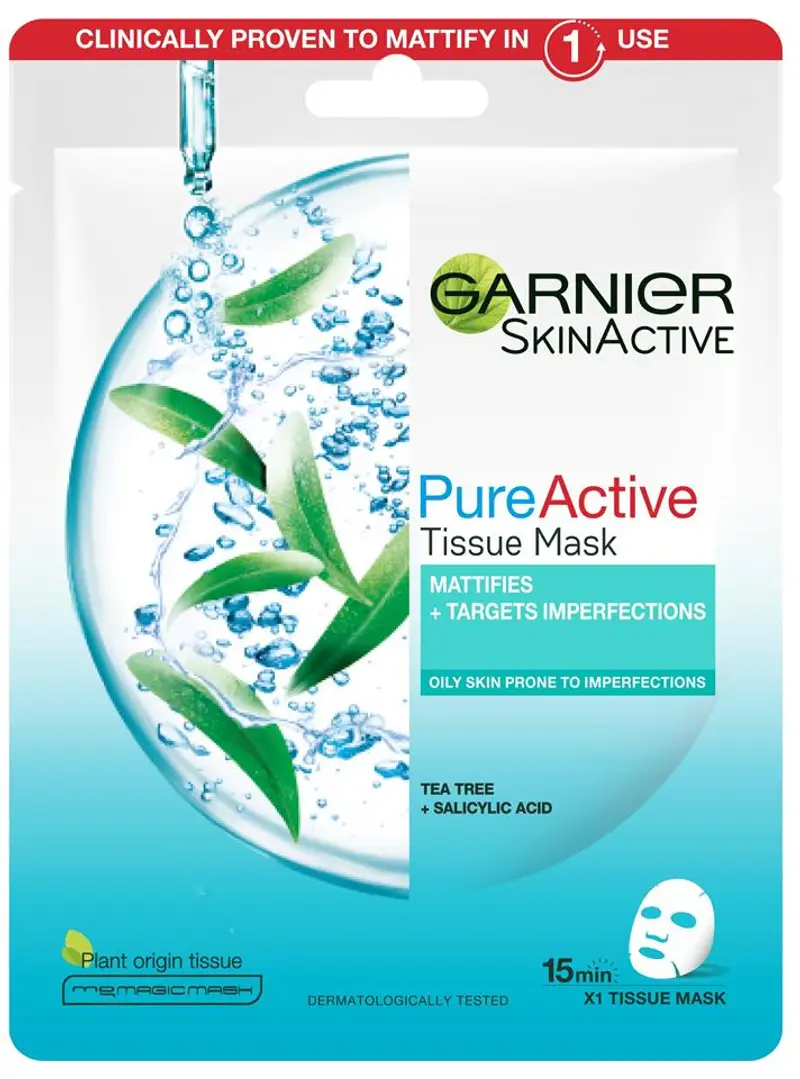 Garnier Maschera Pure Active Sheet Mask