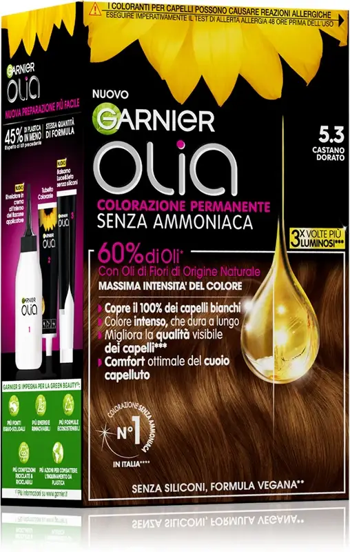 Olia Colorazione Permanente Castano Dorato N 5_3