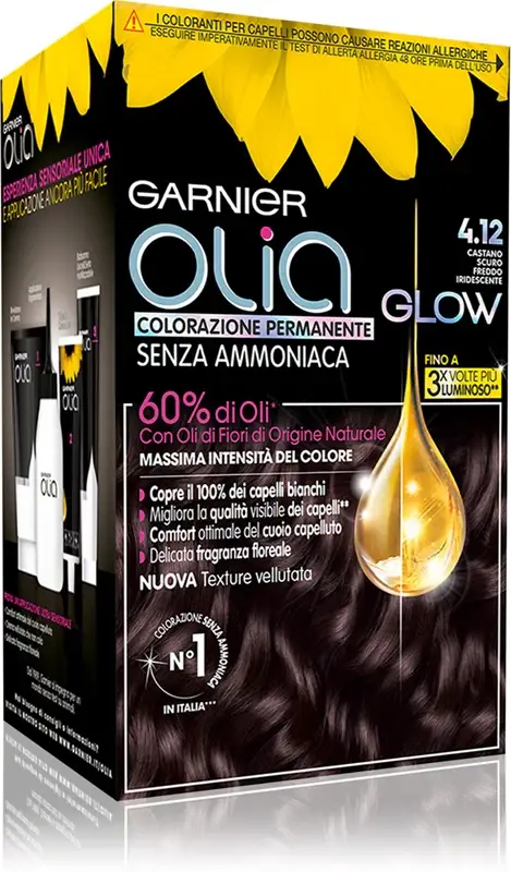 Olia Colorazione Permanente Castano Scuro N 4_12