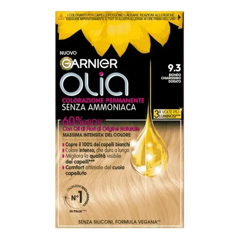 Garnier Olia - Colorazione senza ammoniaca 9.3 Biondo chiarissimo dorato