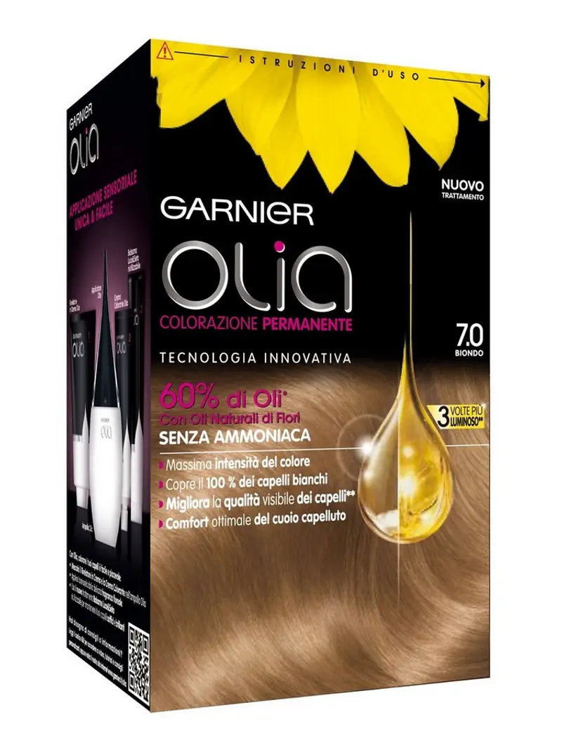 Garnier Olia Midnight Colorazione Permanente - 7.0 Biondo
