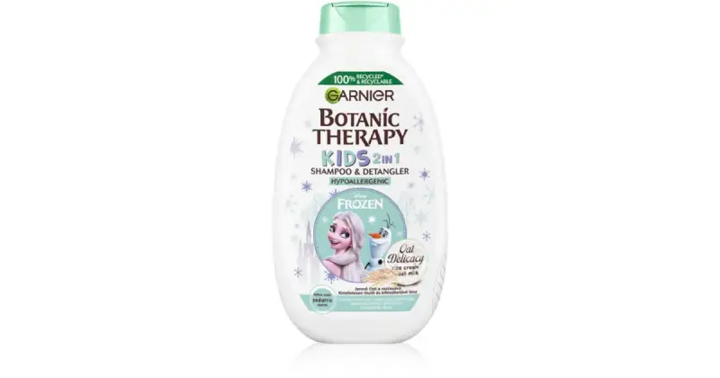 Shampoo e districante per bambini per terapia botanica - 400 ml