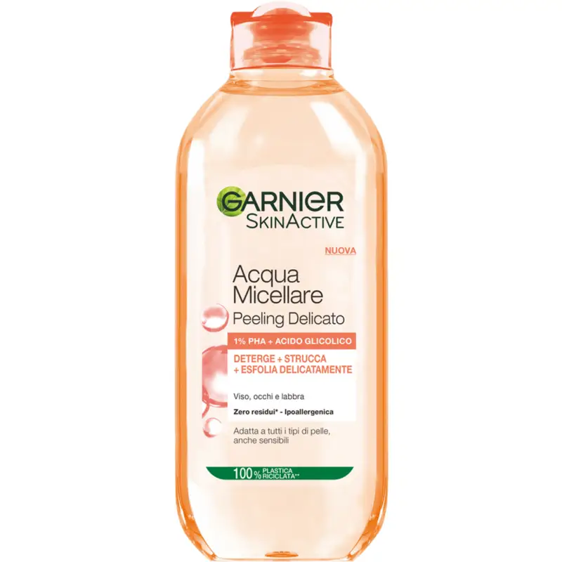 Garnier Skin Active - Acqua micellare Peeling delicato 400 ml