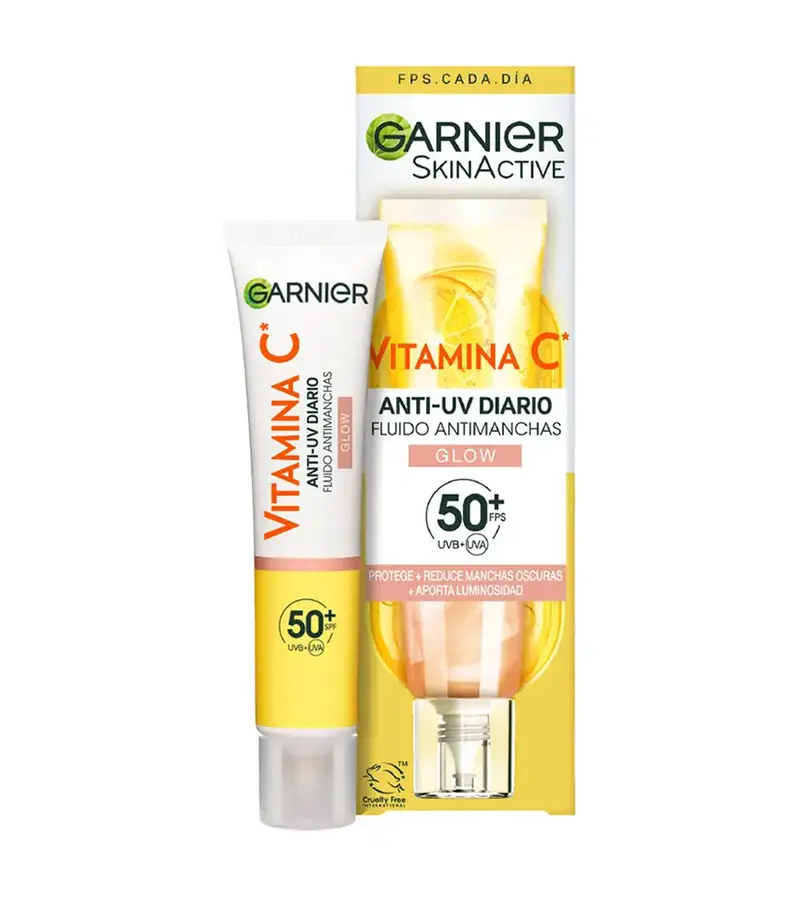 Garnier Skin Active - Fluido anti-macchie Glow