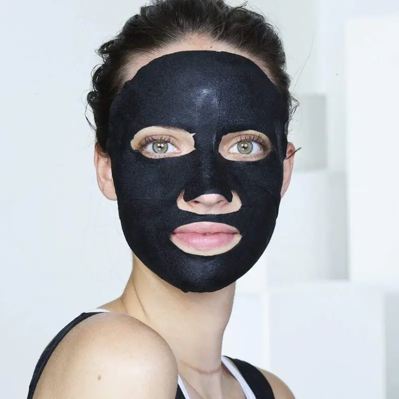 Skin Active Maschera in Tessuto Pure Charcoal - Maschera viso purificante miniatura 4