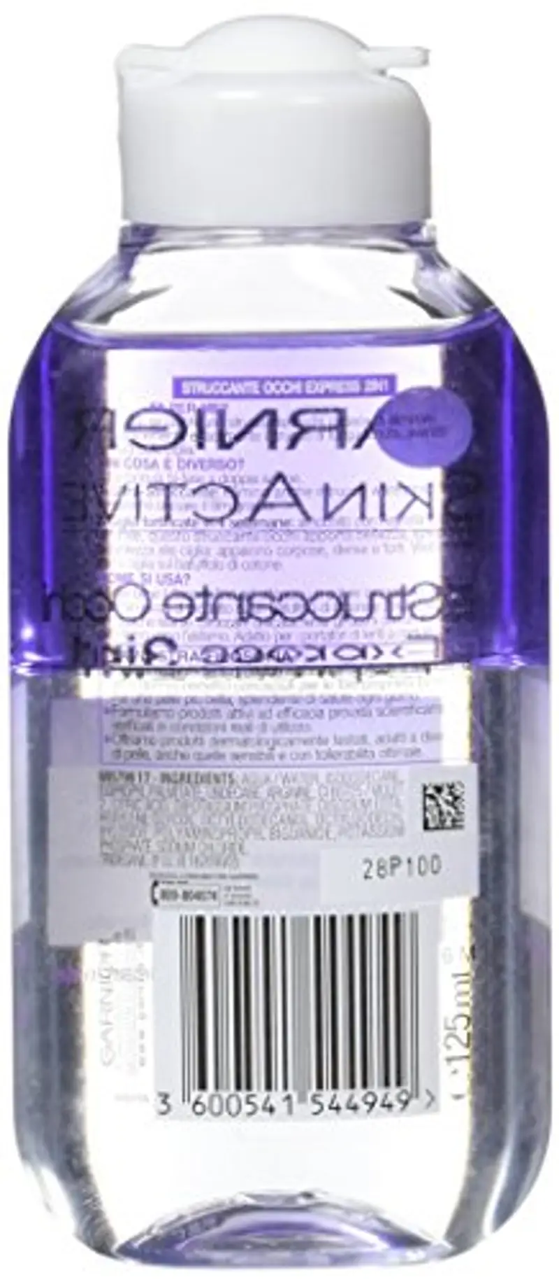 Garnier Skin Naturals Detergenza Struccante Occhi Express per Tutti i Tipi di Trucco Anche Waterproof - 125 ml miniatura 2