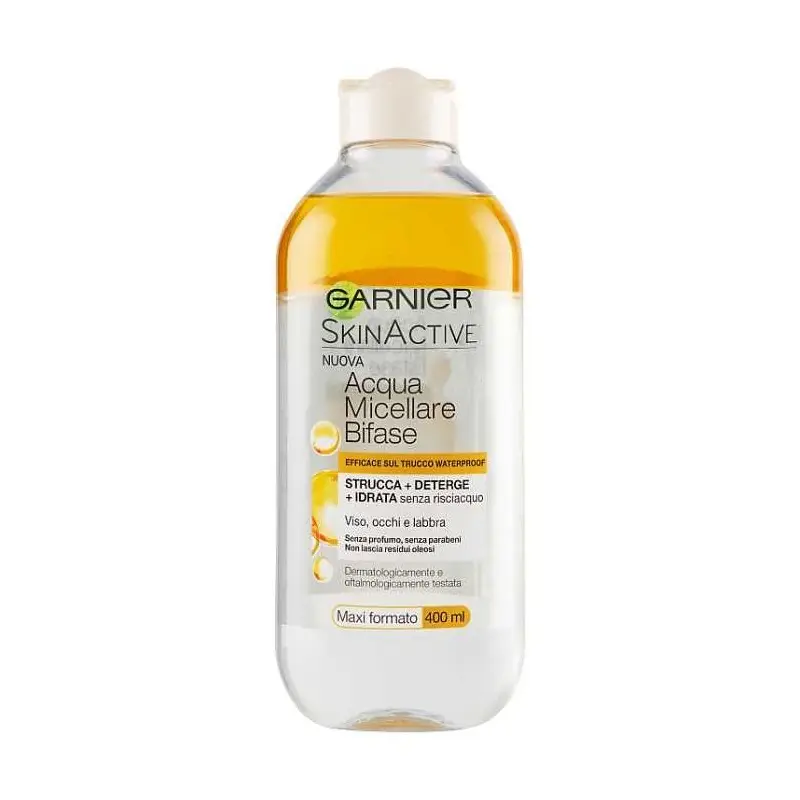 Garnier SkinActive Acqua Micellare Bifase Olio D'Argan - 400 ml