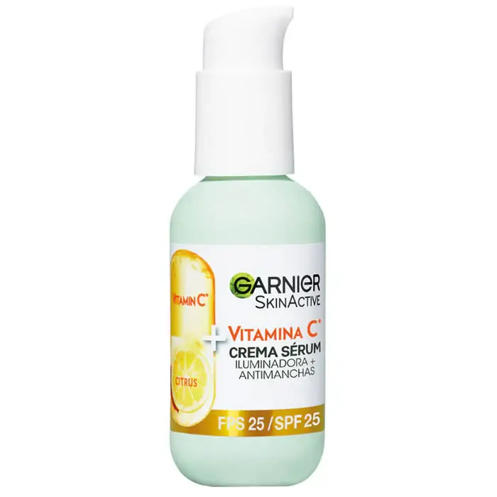 SkinActive Anti Macchie Crema Siero Illuminante Vitamina C Spf25 50ml