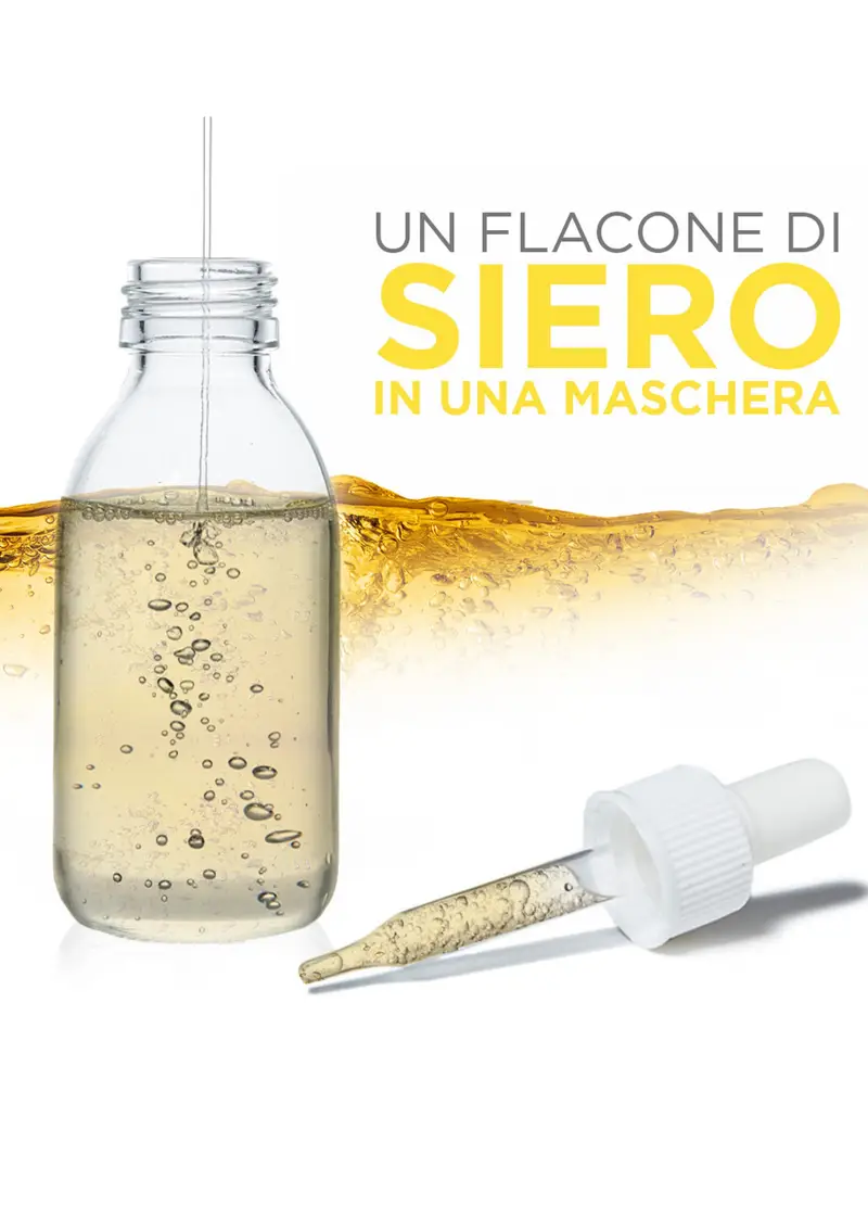 Garnier Skinactive, Maschera In Tessuto Hydra Bomb Vitamina C + Acido Ialuronico, Idratante E Illuminante, Per Pelli Spente, Non Uniformi, 28g., Donna, Bianco miniatura 3