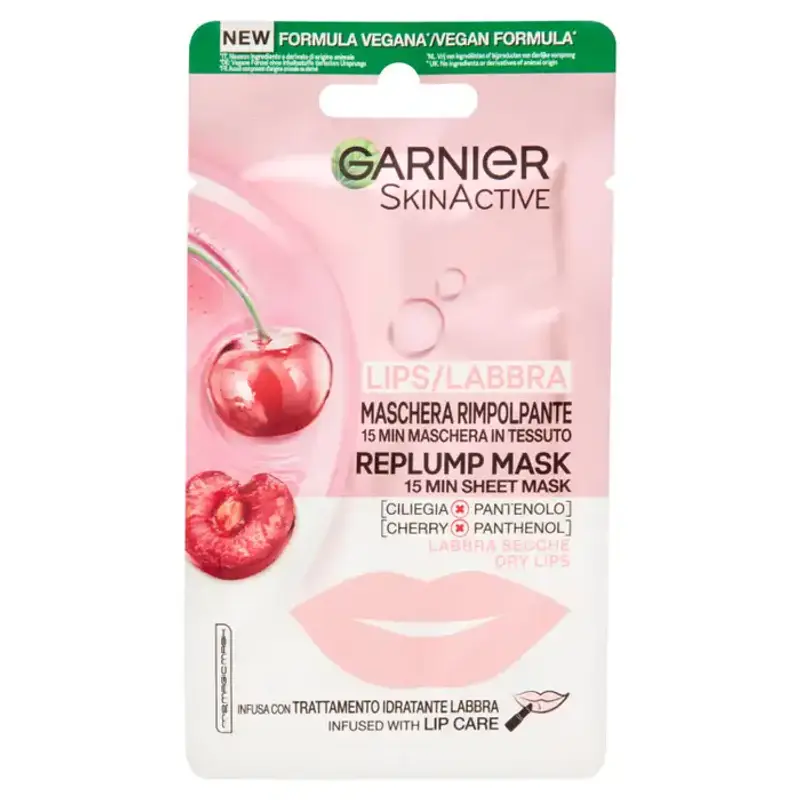 Garnier SkinActive - Maschera labbra rimpolpante 5 g