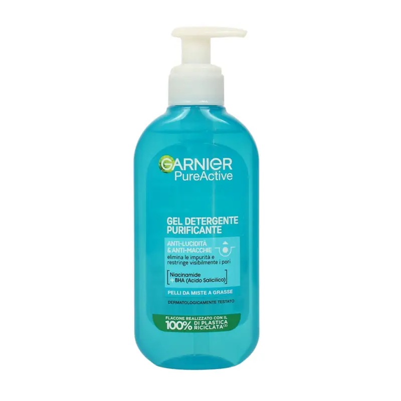 Garnier SkinActive Pure Active Gel Detergente Purificante - 200 ml
