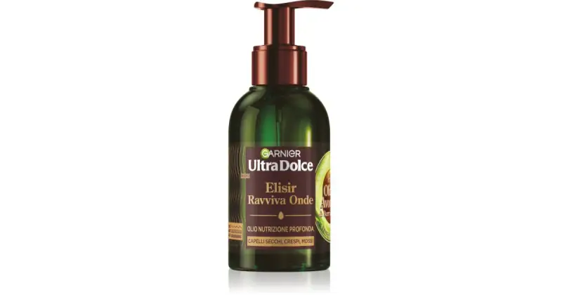 Ultra Dolce Elisir Ravviva Onde siero per capelli effetto seta con avocado 120 ml
