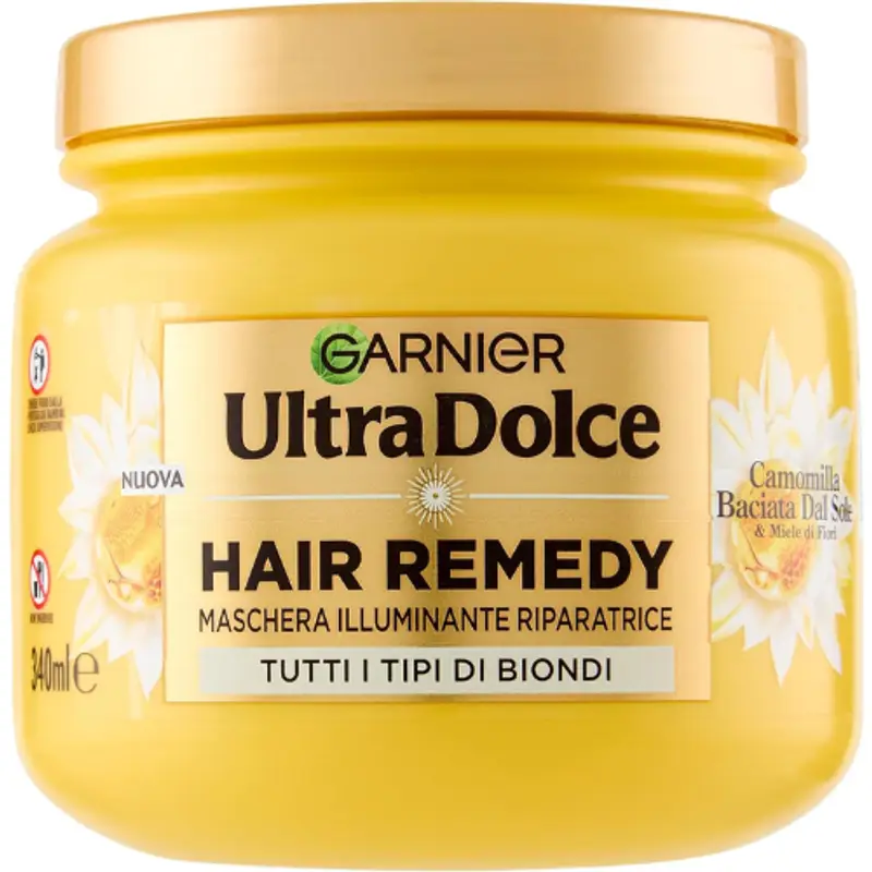 Garnier Ultra Dolce - Hair Remedy Maschera illuminante 340 ml