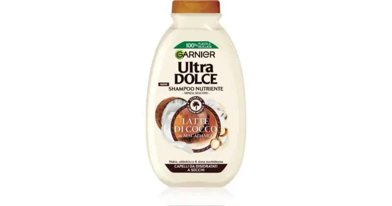 Ultra Dolce Latte di Cocco e Macadamia shampoo delicato per uso quotidiano 250 ml