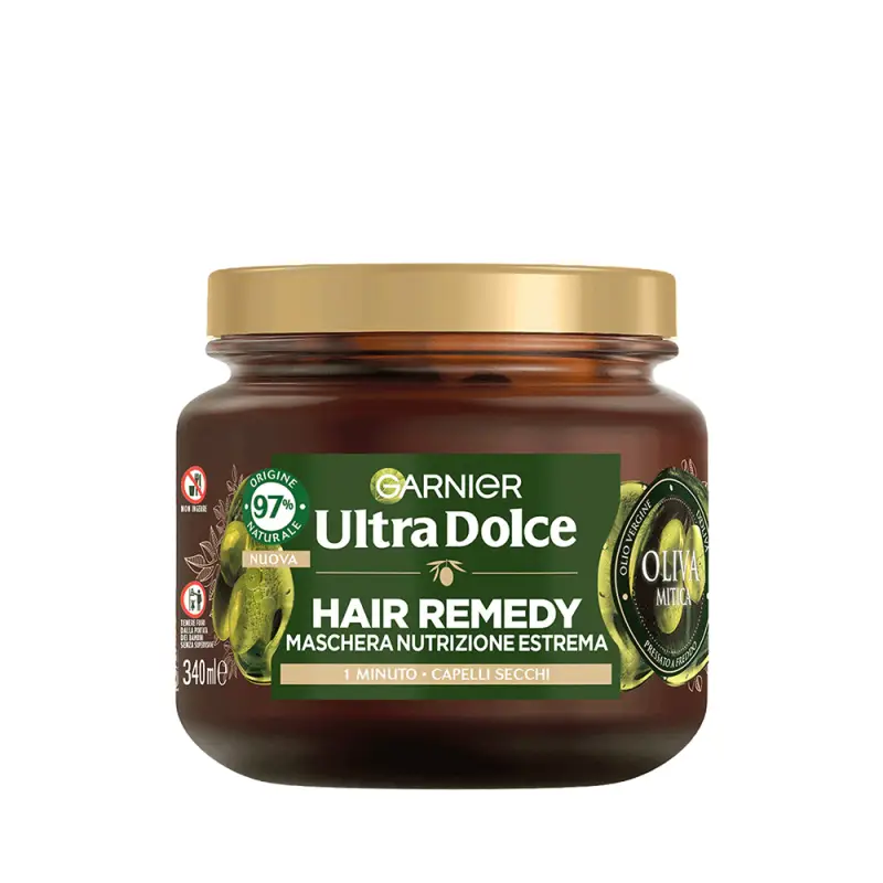 Garnier Ultra Dolce - Maschera Hair Remedy Oliva mitica 340 ml