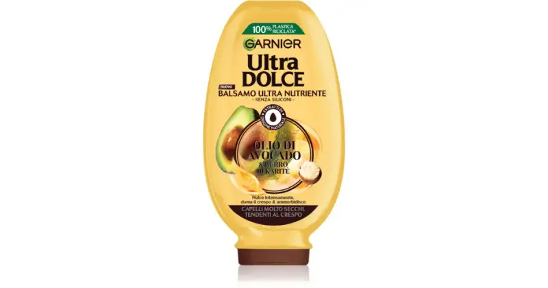 Ultra Dolce Olio Di Avocado E Burro Di Karité Balsamo Per Capelli Mossi E Ricci 200 Ml