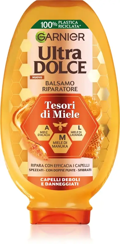 Ultra Dolce Tesori Di Miele Balsamo Rigenerante Per Capelli Rovinati Senza Parabeni 200 Ml