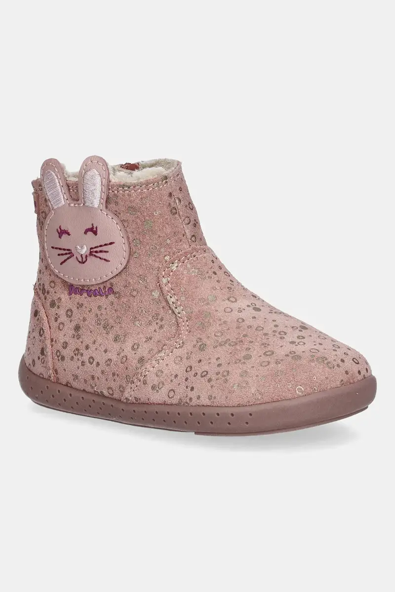 scarpe invernali in pelle scamosciata bambino/a Arancione