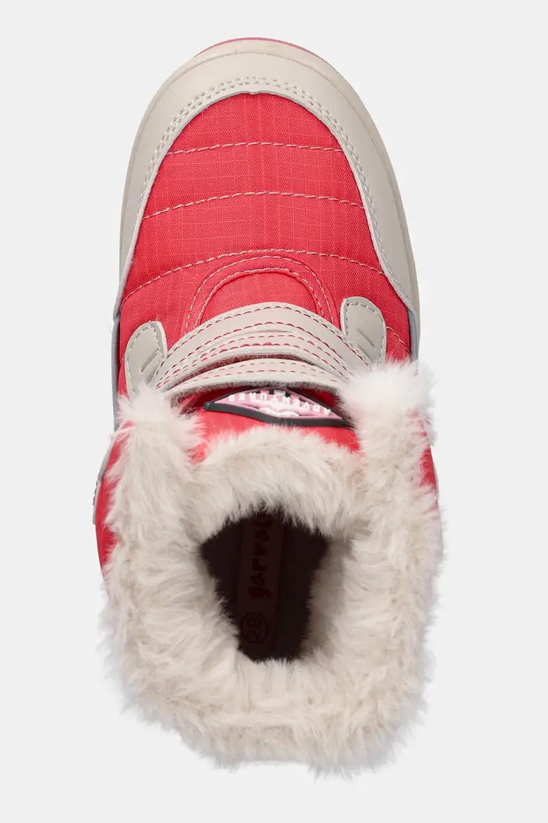 stivali da neve bambini Rosso miniatura 4