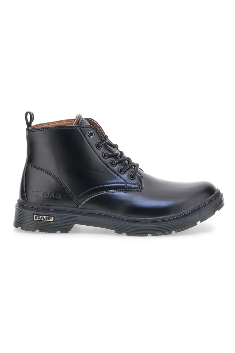 ANFIBI Bassi Neri Con Lacci Gas Bristol [NERO]