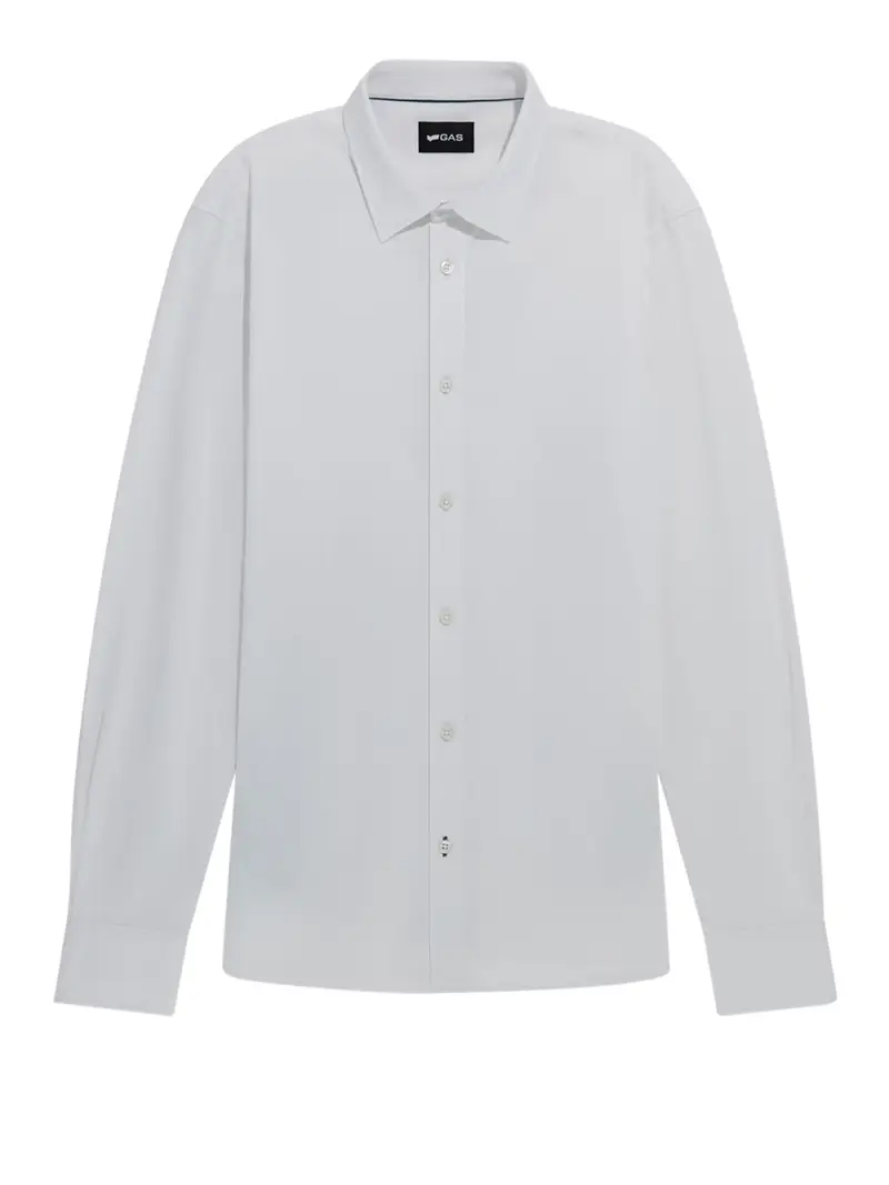 camicia classica gas da uomo - bianco