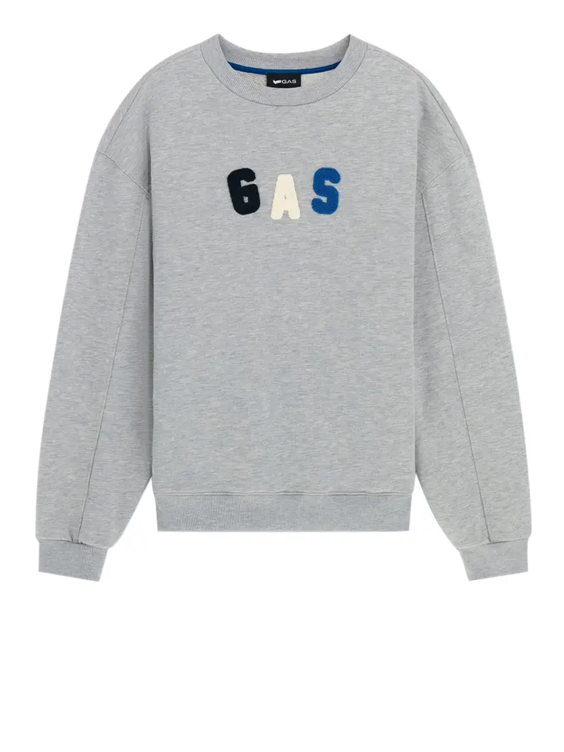 felpa gas da uomo - grigio