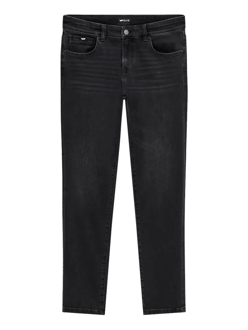 Gas Jeans Uomo Nero 3220237