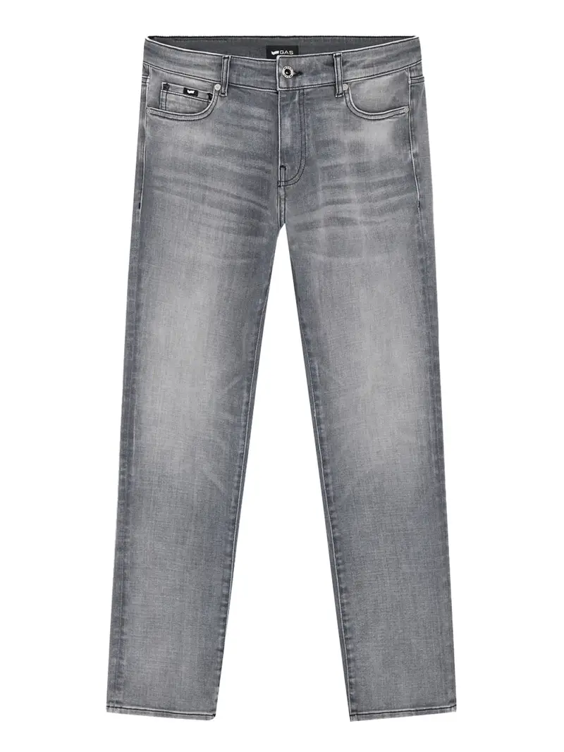 jeans slim gas albert da uomo - grigio