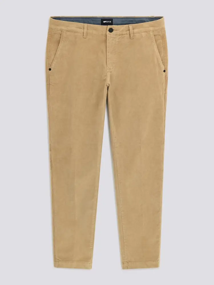 panatlone chino sadeck beige scuro