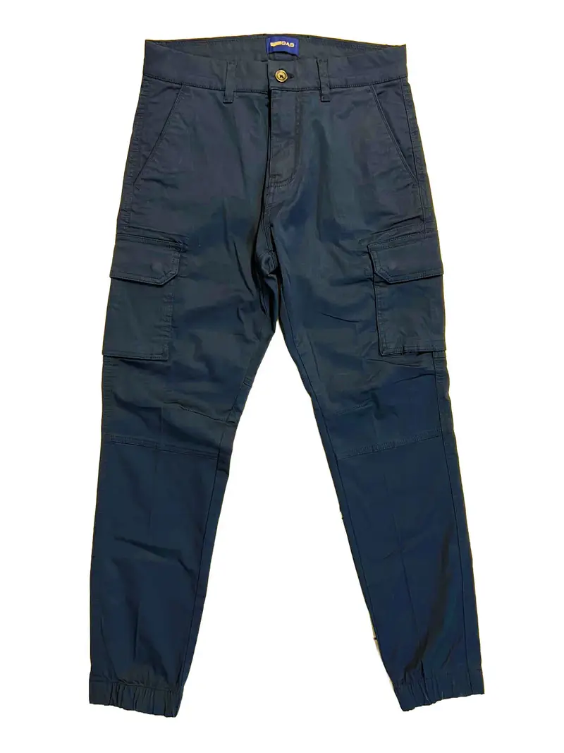 pantalone cargo gas bob gym da uomo - blu