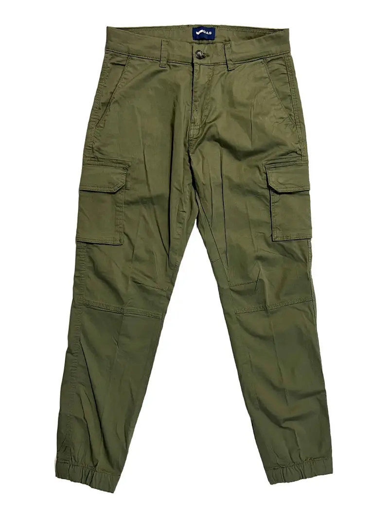 pantalone cargo gas bob gym da uomo - verde