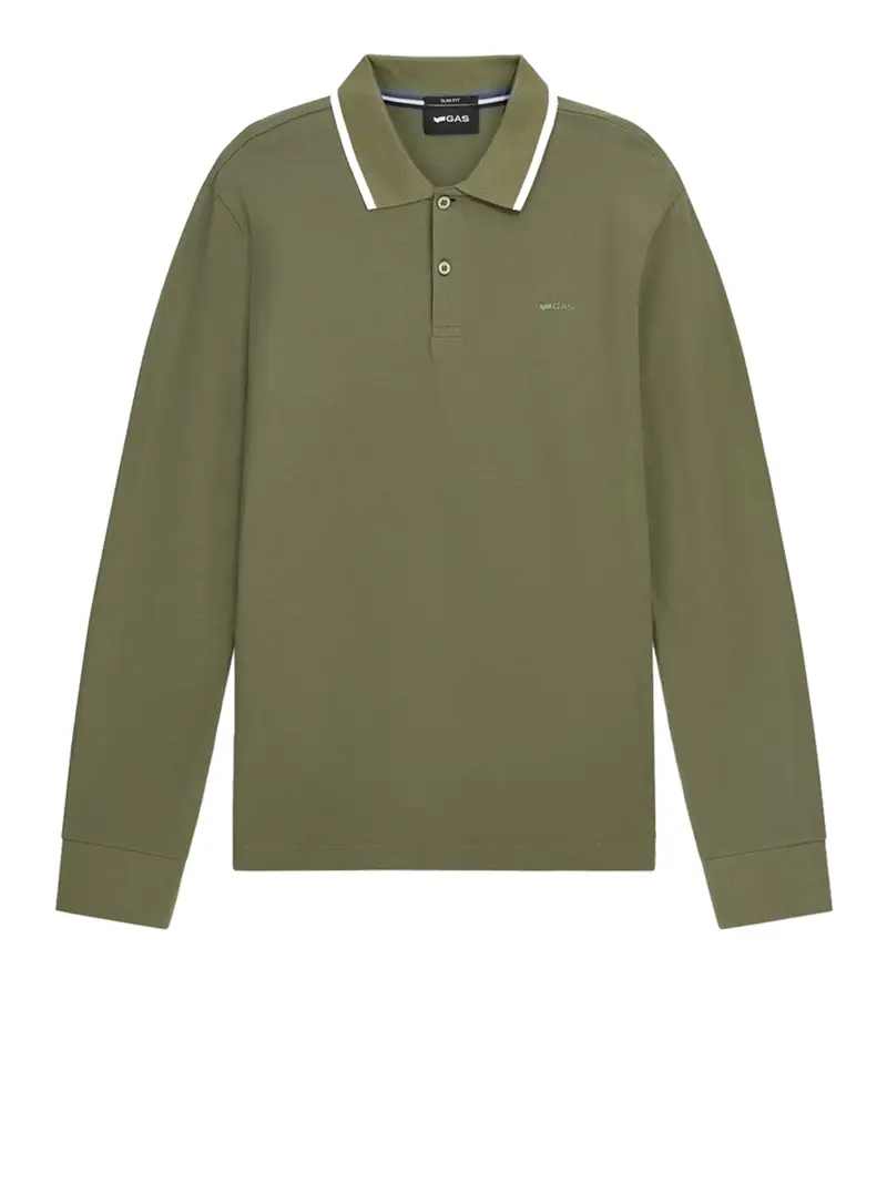 Gas Polo Uomo Verde 3220478