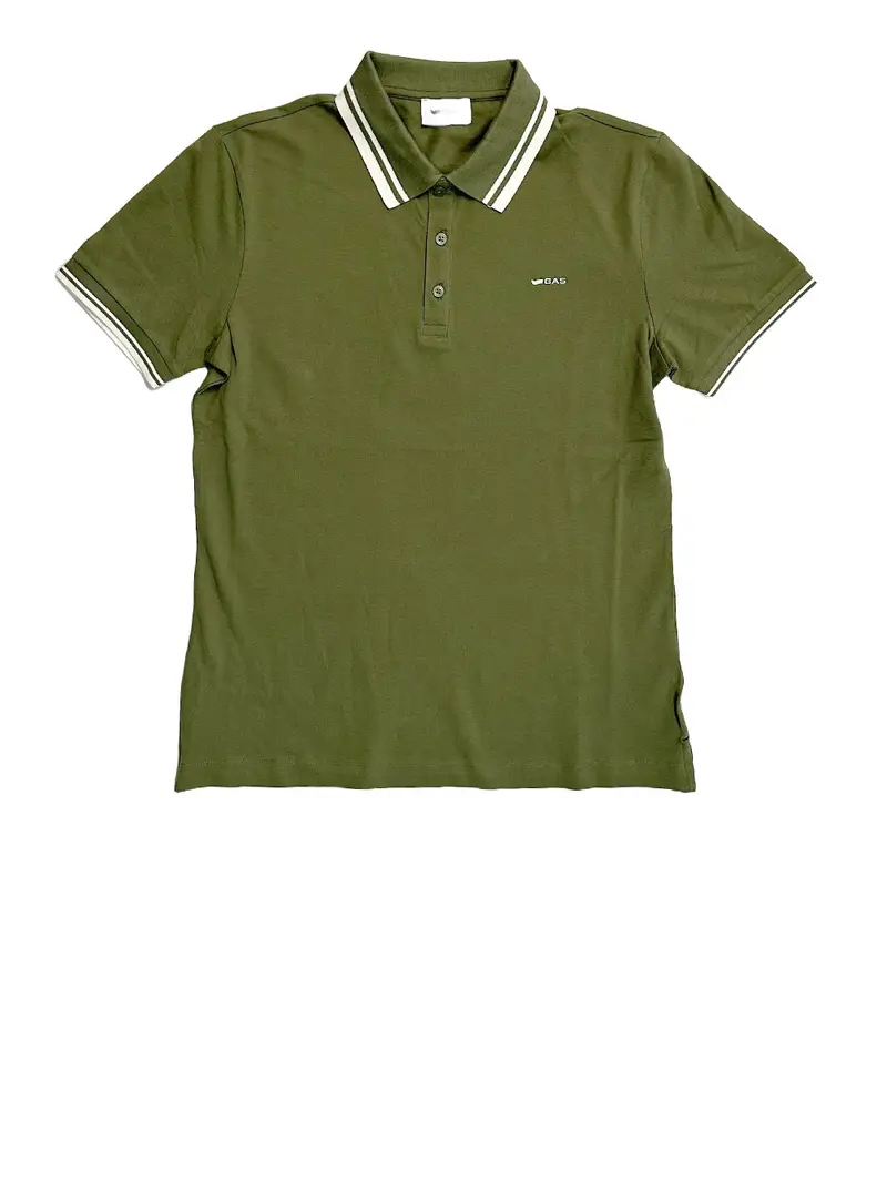 Gas Polo Uomo Verde 2495645