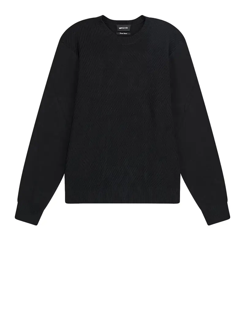 pullover gas da uomo - nero