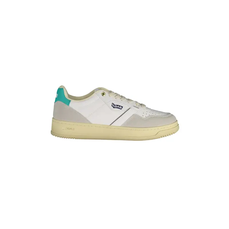 Scarpe Sneakers Donna Bianche con Dettagli a Contrasto Bianco