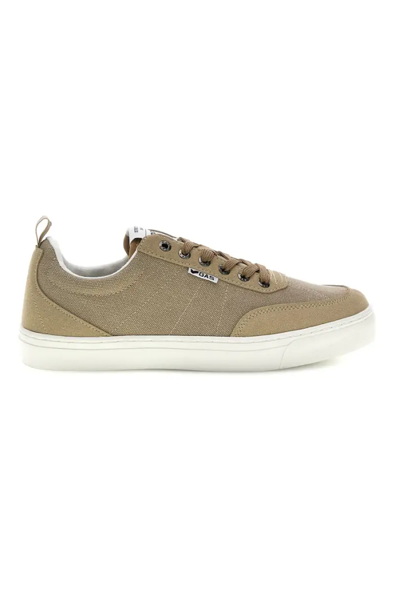 Sneakers beige in tessuto Gas GAM614005 [BEIGE]