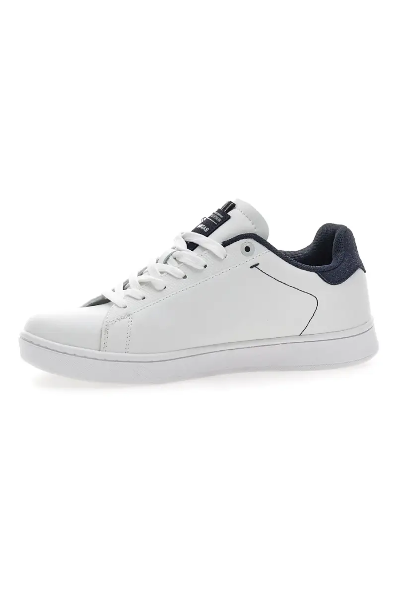 Sneakers Bianche con Dettagli Blu Gas Sammy Ltx [BIANCO miniatura 4