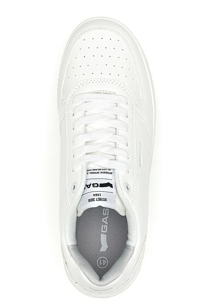 Sneakers bianche dallo stile essenziale Gas KEVIN LTX [BIANCO] miniatura 3
