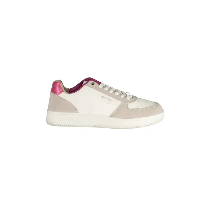 Sneakers Donna Bianche Stampa Logo Bianco