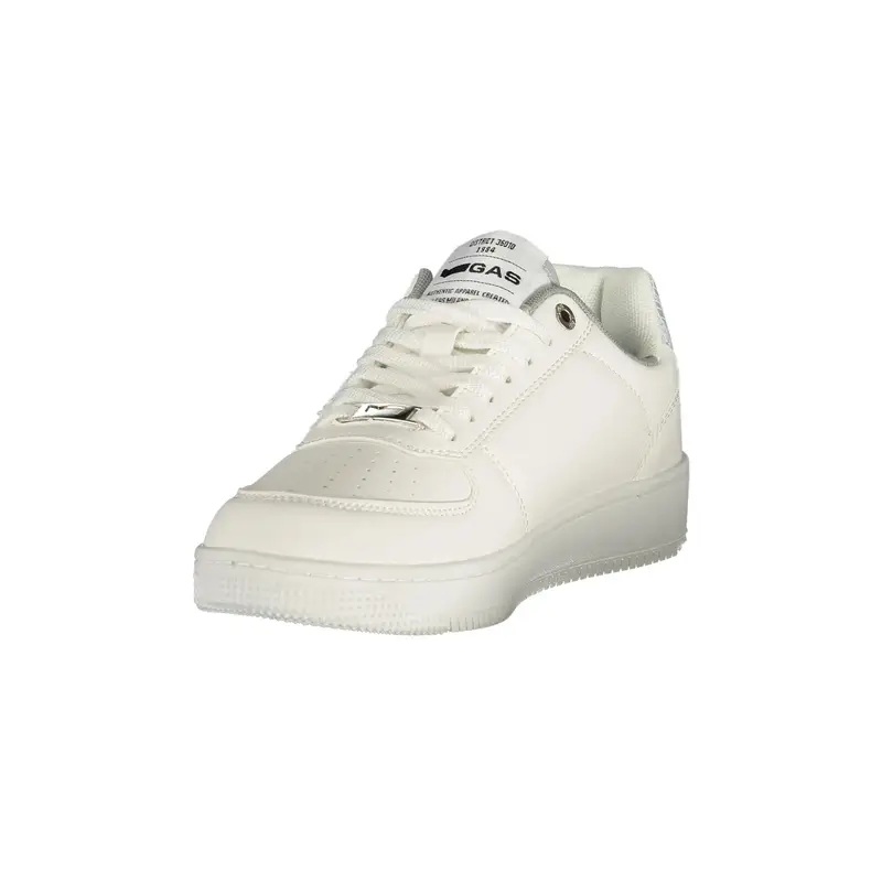 Sneakers Donna Bianche Stampa Logo Bianco miniatura 3