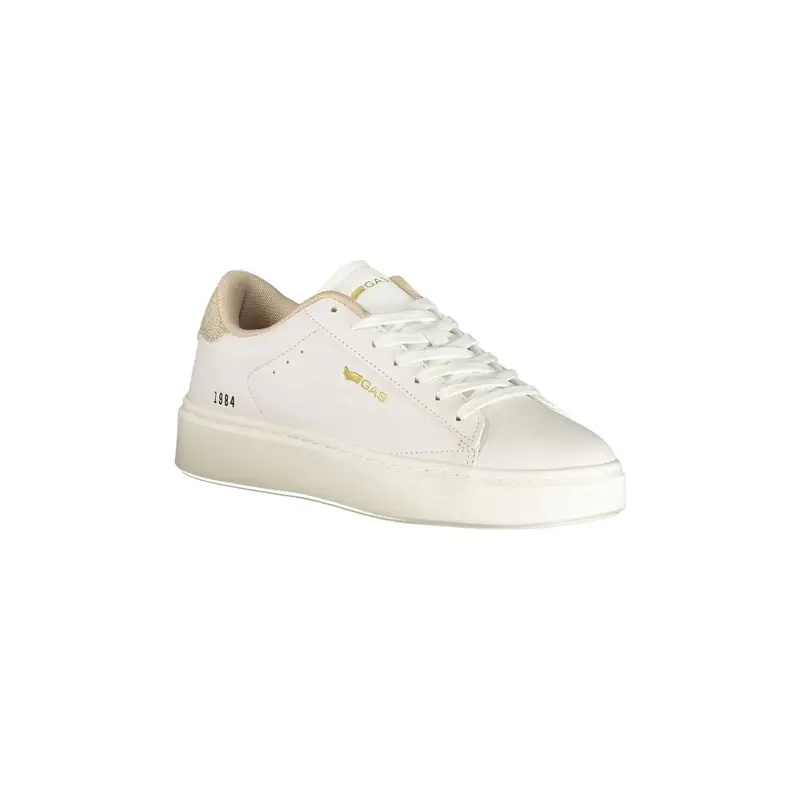 Sneakers Donna Bianche Stampa Logo Bianco miniatura 2