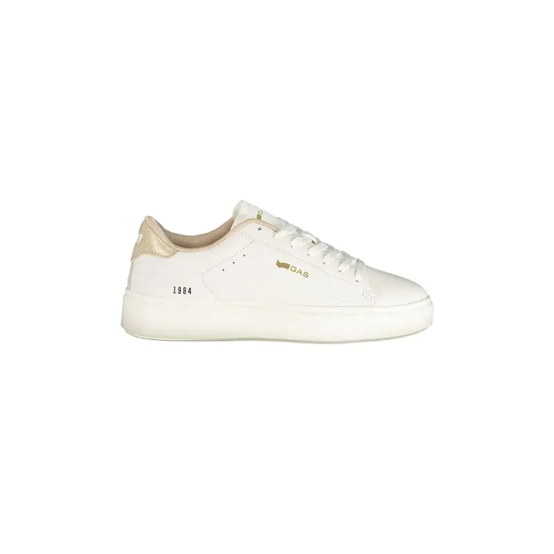 Sneakers Donna Bianche Stampa Logo Bianco