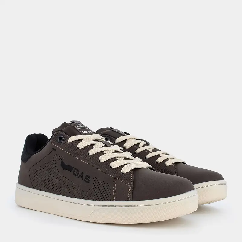 Sneakers Gas da Uomo, marrone miniatura 2