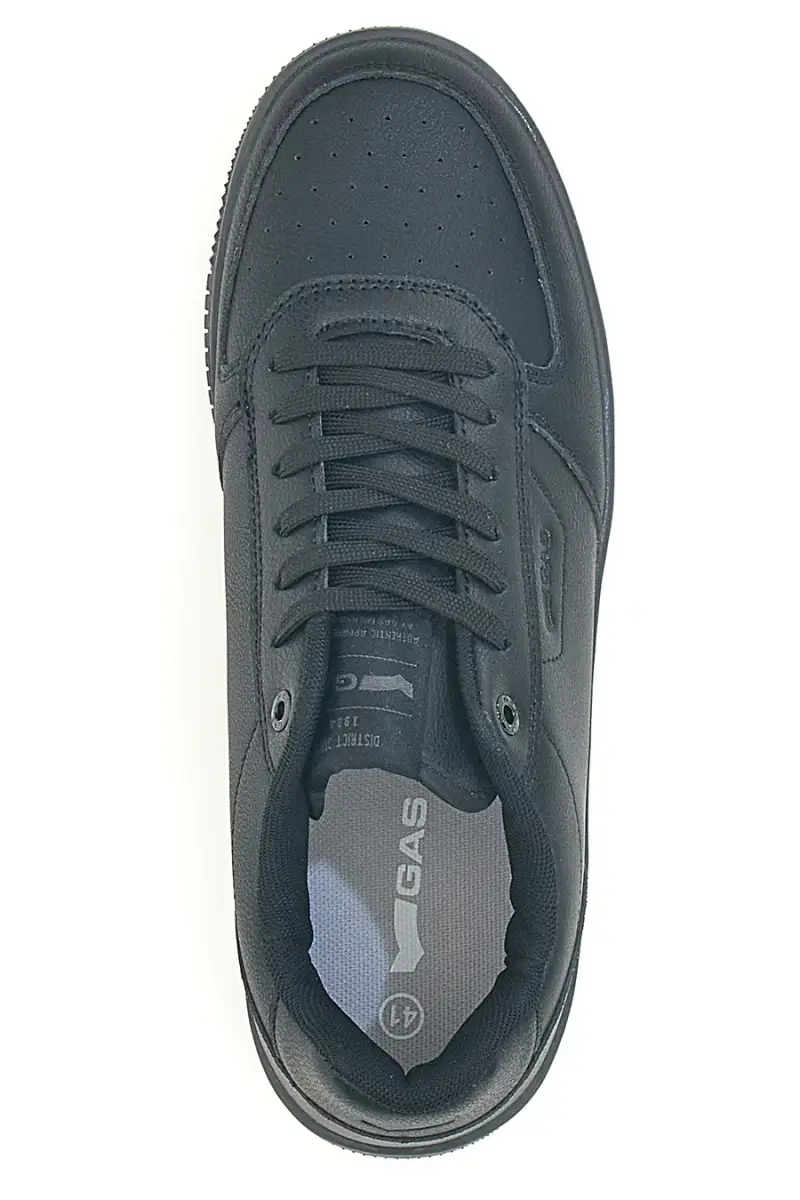Sneakers nere dallo stile essenziale Gas KEVIN LTX [NERO] miniatura 3