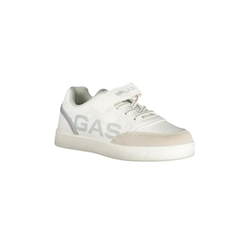 Sneakers Unisex Bianche Stampa Logo Bianco miniatura 2