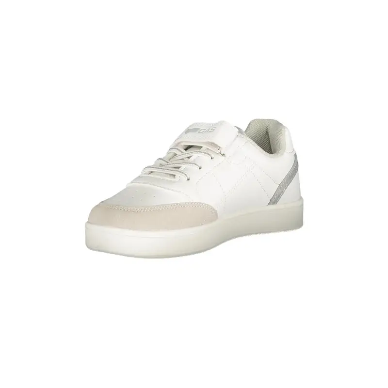 Sneakers Unisex Bianche Stampa Logo Bianco miniatura 3