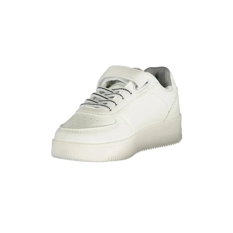 Sneakers Unisex Bianche Stampa Logo Bianco miniatura 3