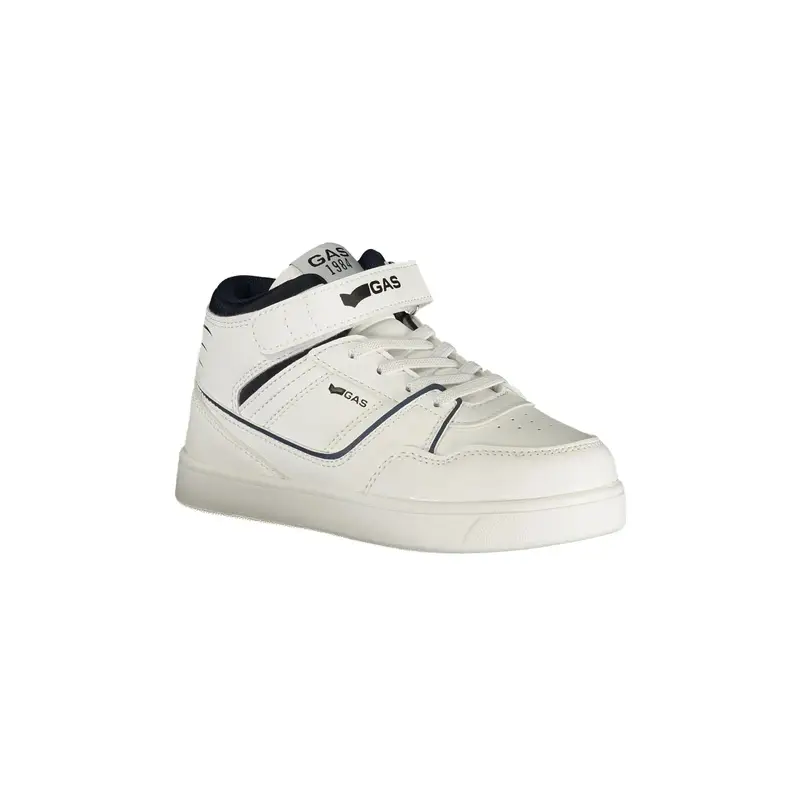 Sneakers Unisex Bianche Stampa Logo Bianco miniatura 2