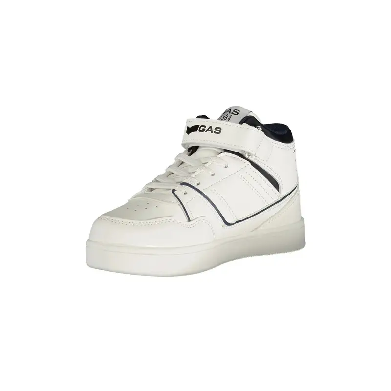 Sneakers Unisex Bianche Stampa Logo Bianco miniatura 3